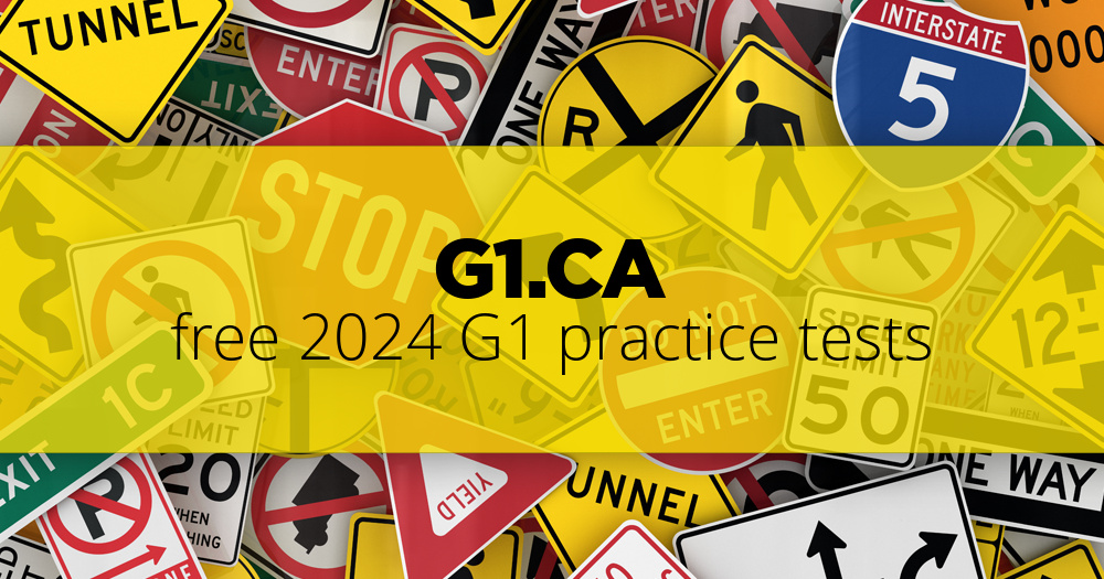 G1 Test Simulator 2024 Free Ontario G1 Practice Test Online